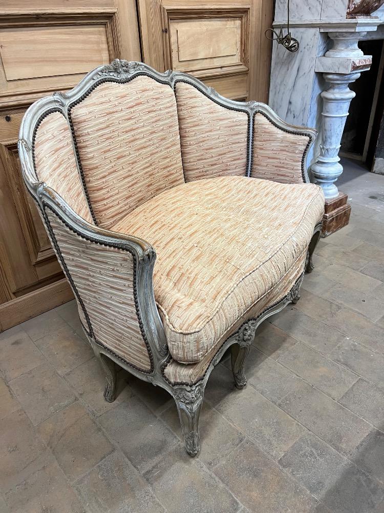 Louis XV style armchair, early 20th century 