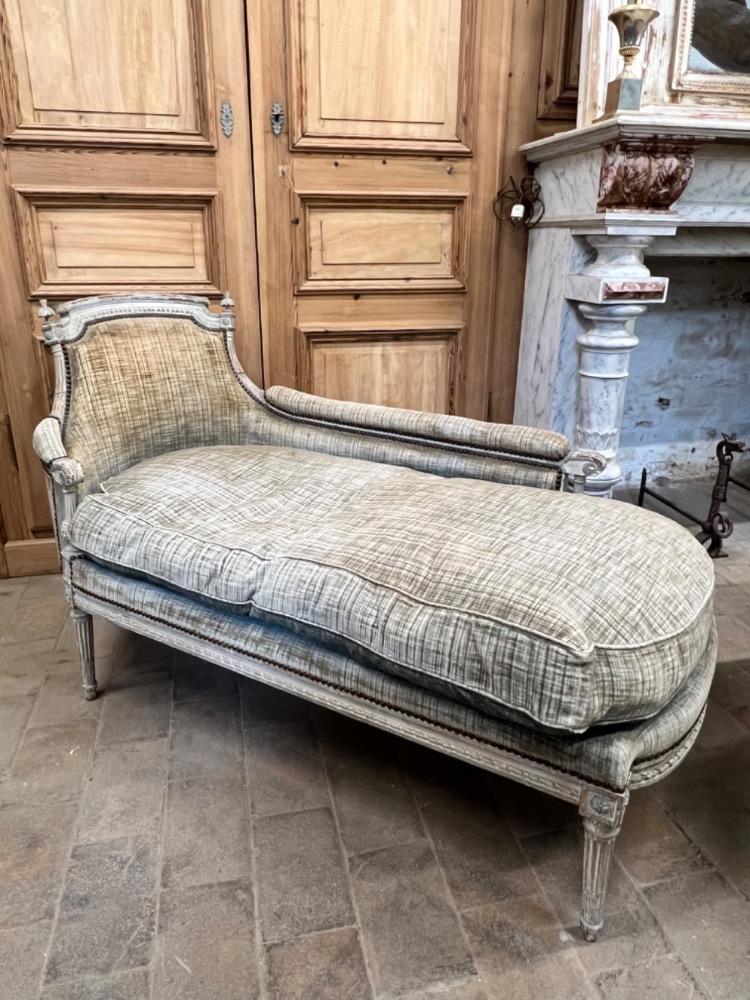 Louis XVI style meridian, late 19th century