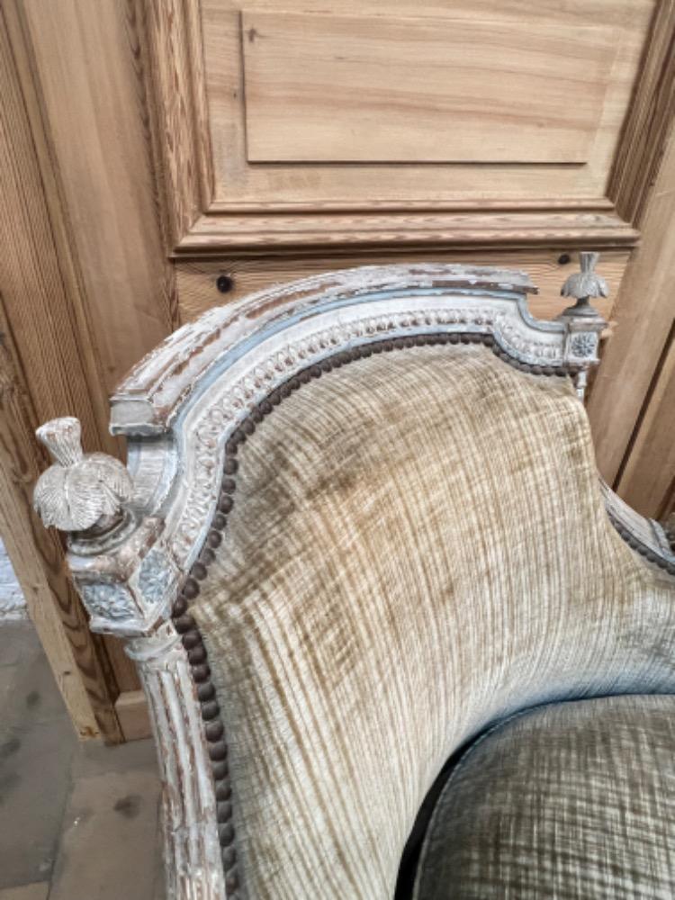 Louis XVI style meridian, late 19th century