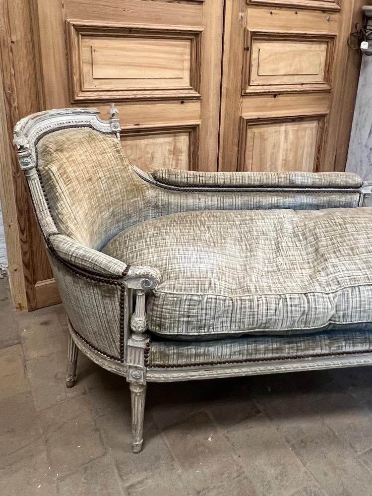 Louis XVI style meridian, late 19th century