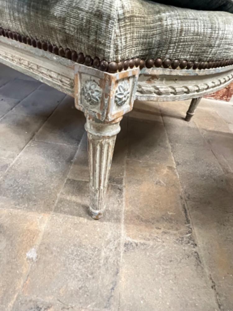 Louis XVI style meridian, late 19th century