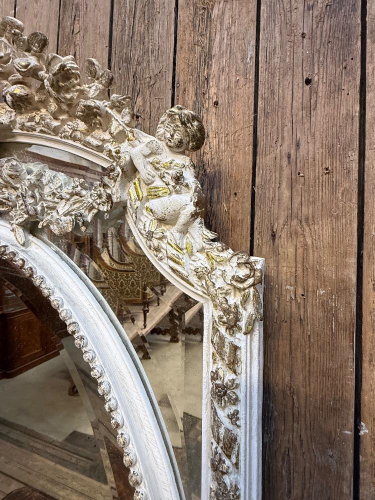 LOUIS XVI STYLE MIRROR, EARLY 20TH CENTURY