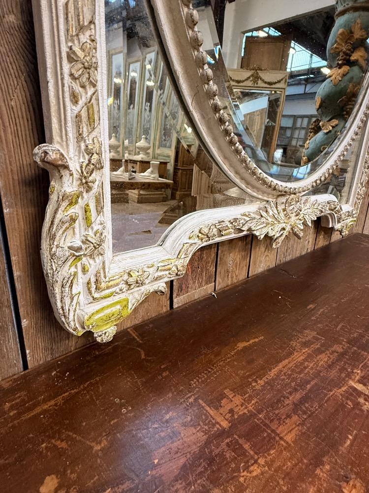 LOUIS XVI STYLE MIRROR, EARLY 20TH CENTURY