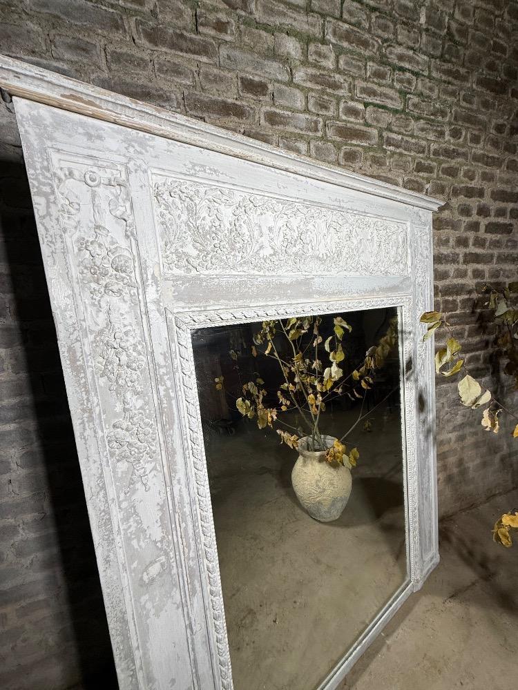 LOUIS XVI TRUMEAU, LATE 19TH CENTURY 