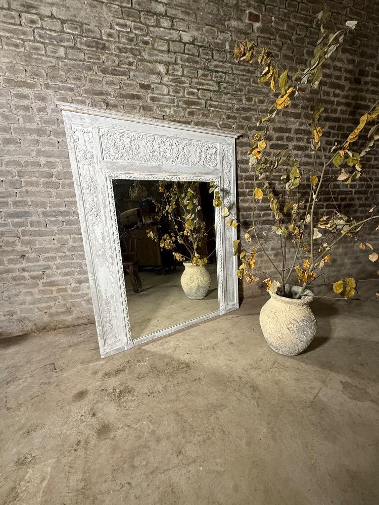 LOUIS XVI TRUMEAU, LATE 19TH CENTURY 