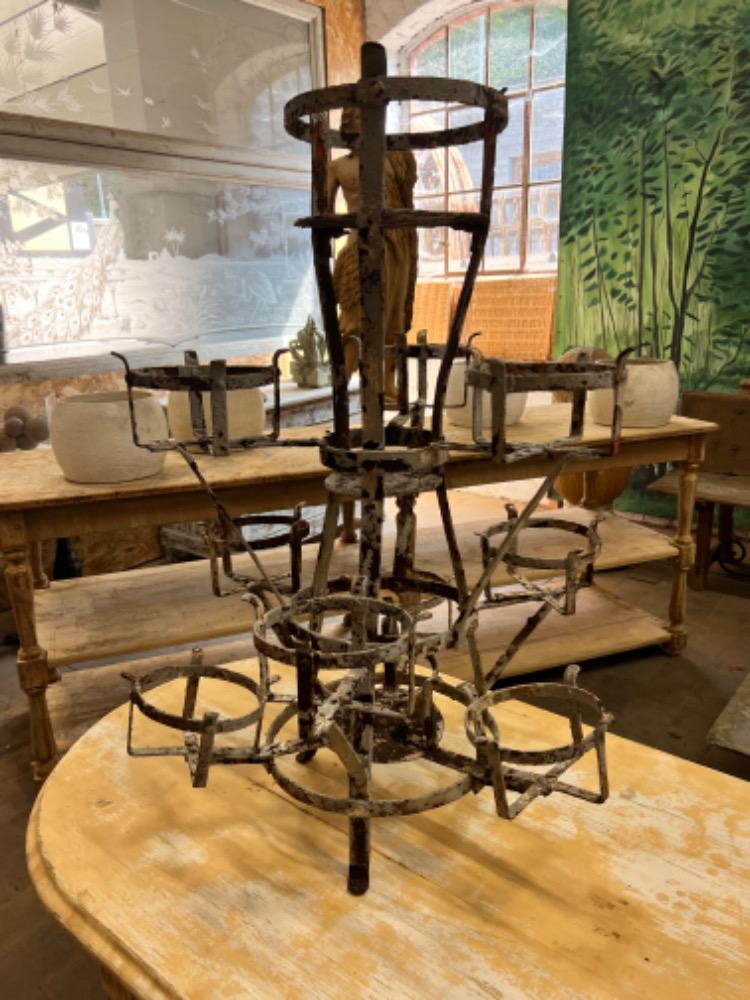 Metal plants holder, early 20th century