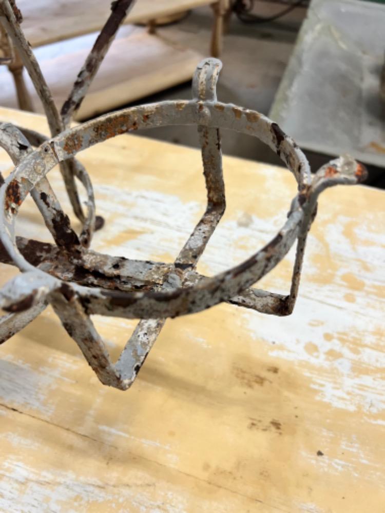 Metal plants holder, early 20th century