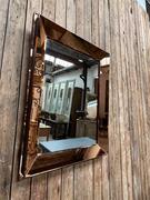 Modern mirror Jacques Adnet style, mid-20th century 