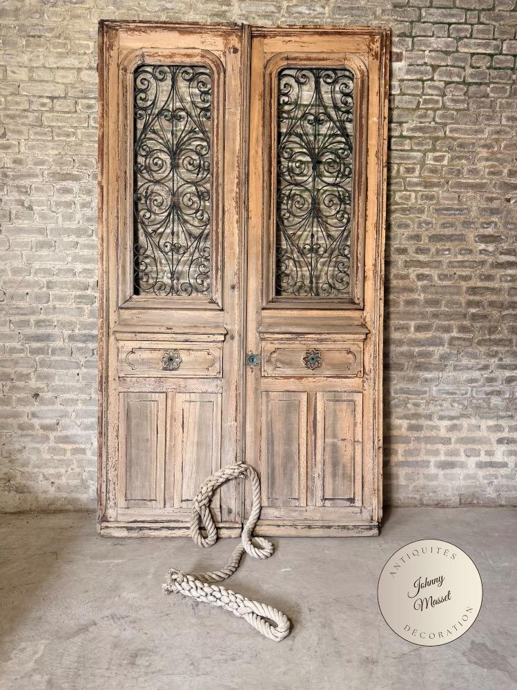 NAPOLEON III DOORS, LATE 19TH CENTURY