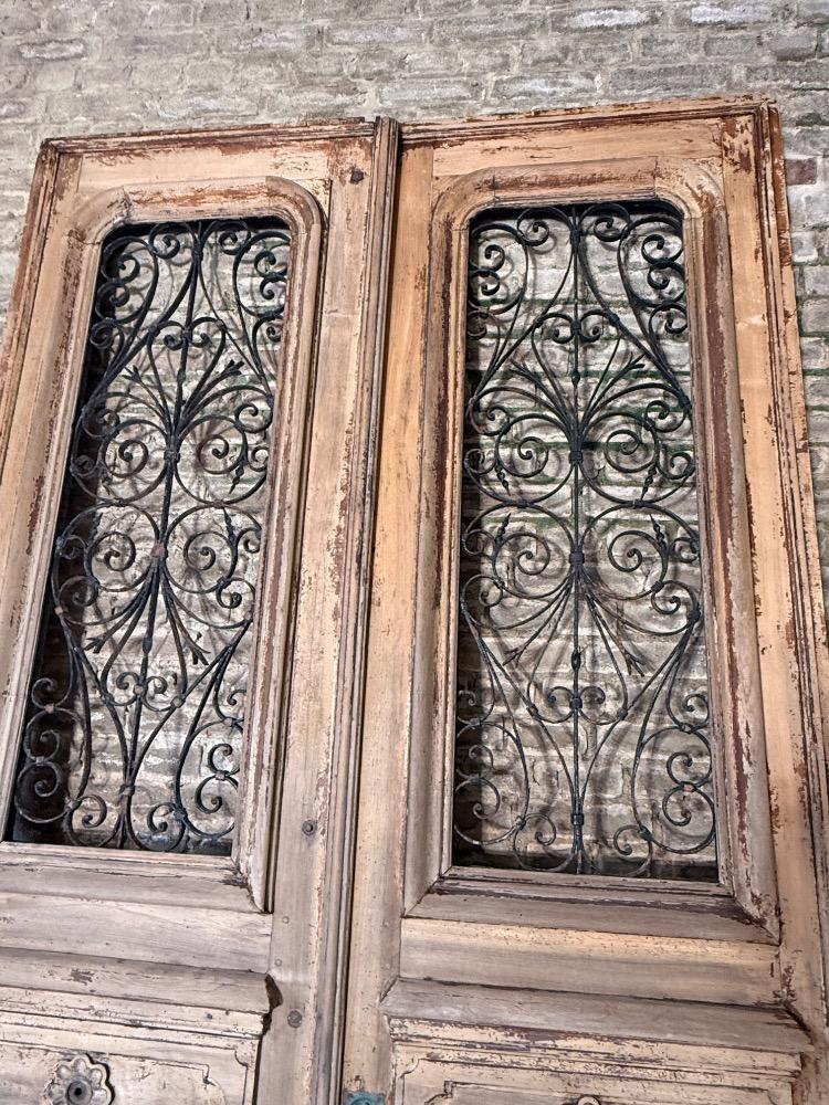 NAPOLEON III DOORS, LATE 19TH CENTURY