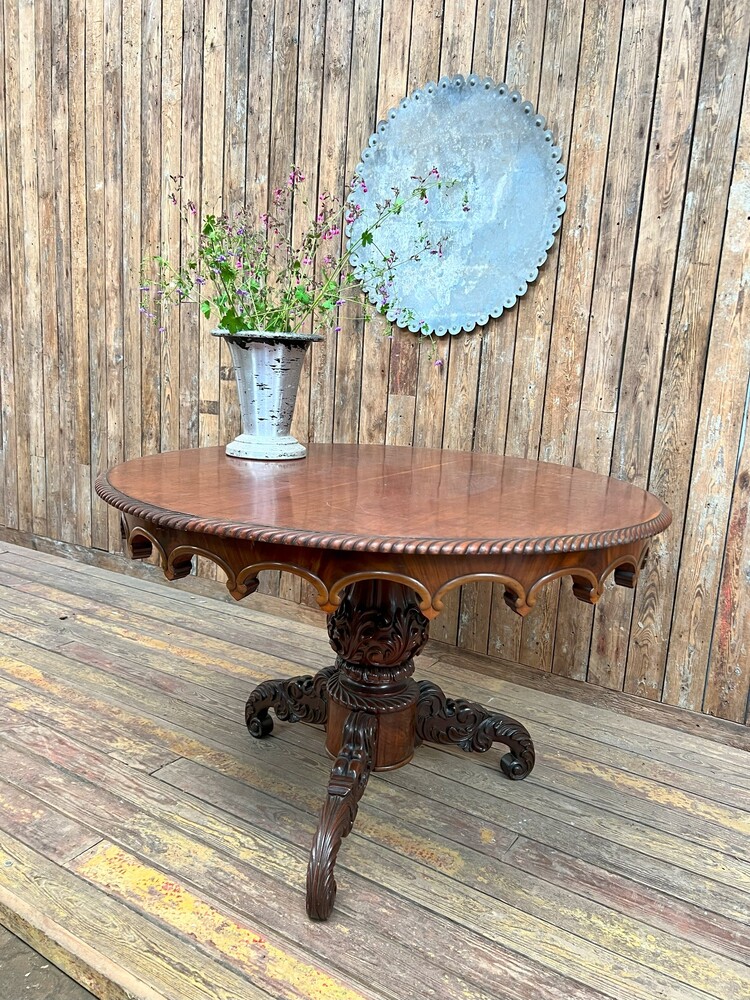 Napoleon III pedestal table, late 19th century