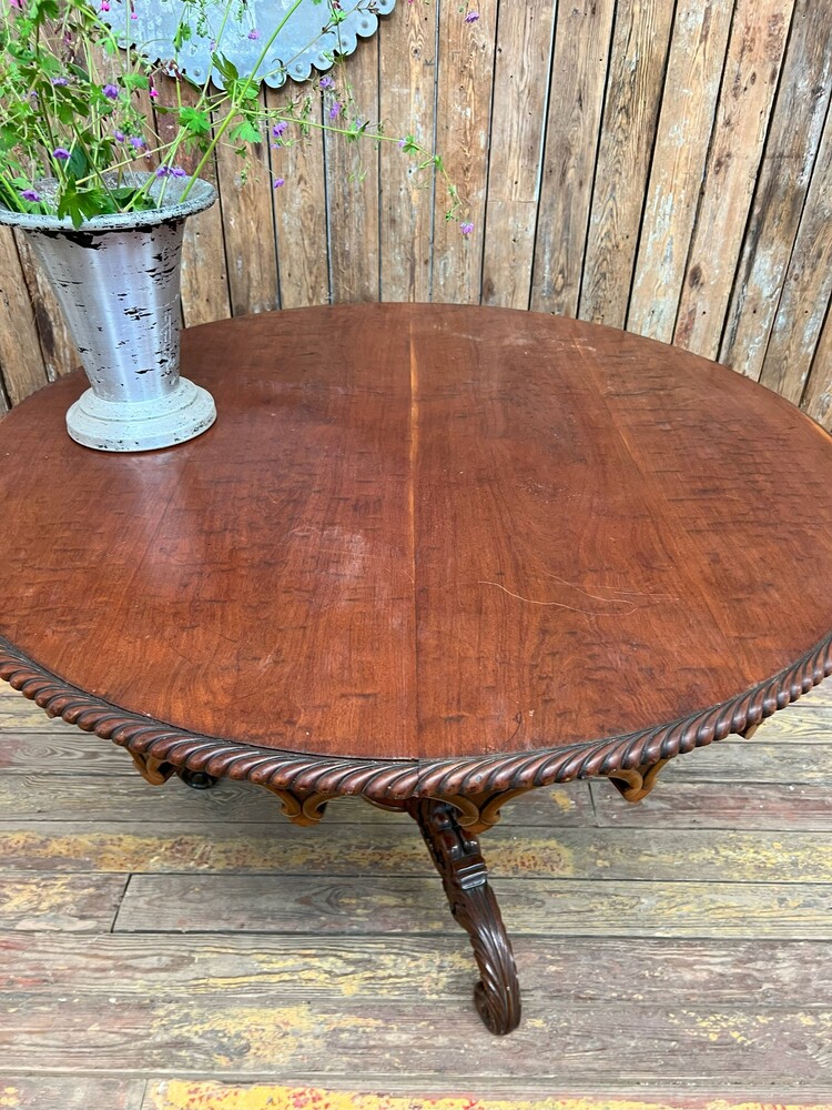 Napoleon III pedestal table, late 19th century