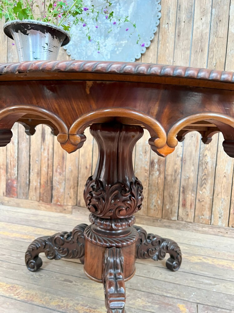 Napoleon III pedestal table, late 19th century
