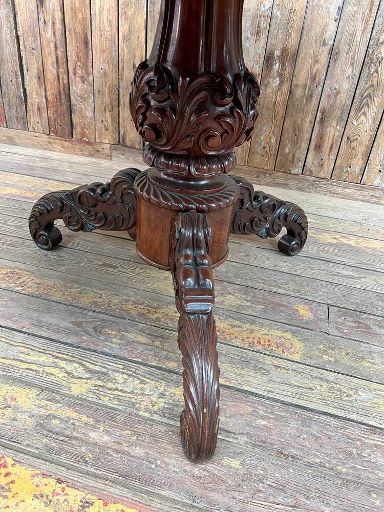 Napoleon III pedestal table, late 19th century