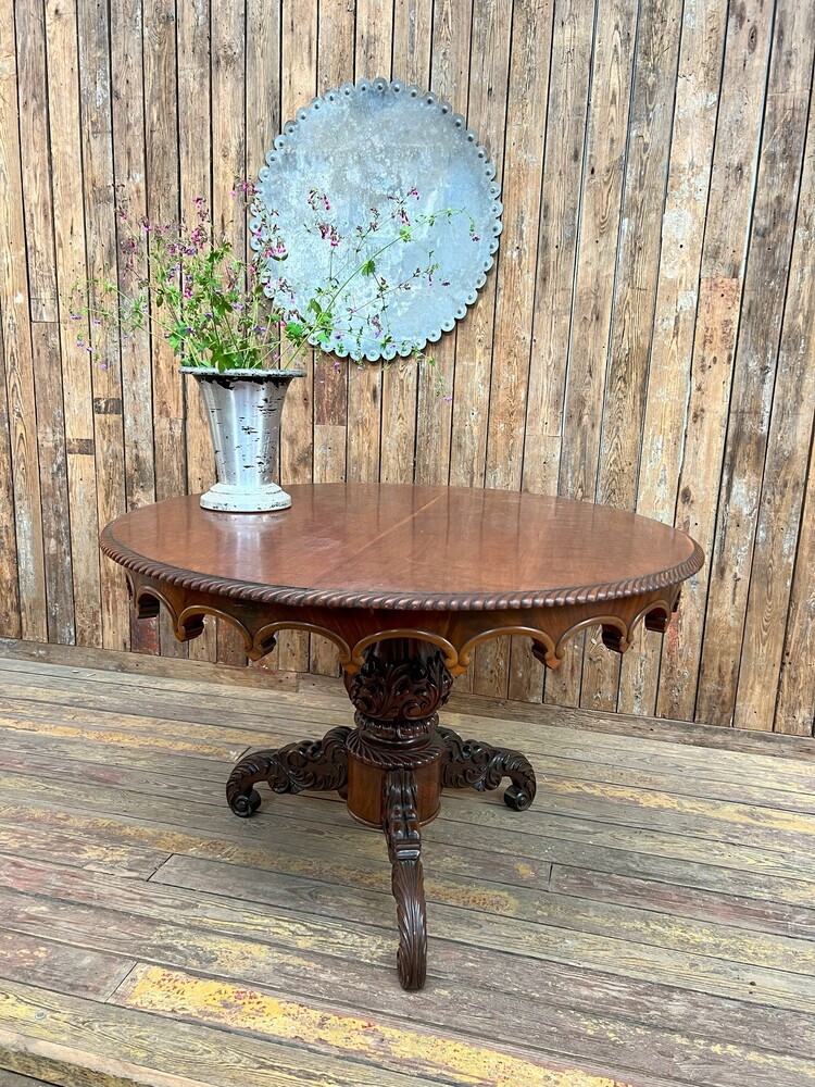 Napoleon III pedestal table, late 19th century