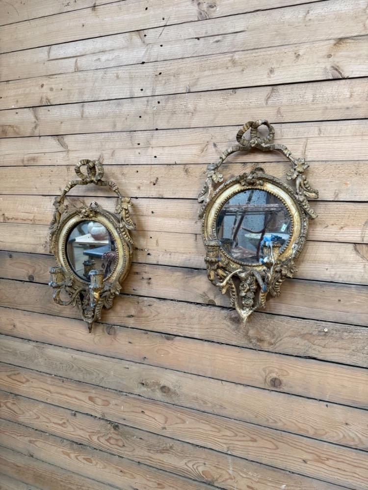 NAPOLEON III WALL LIGHTS, 19TH CENTURY