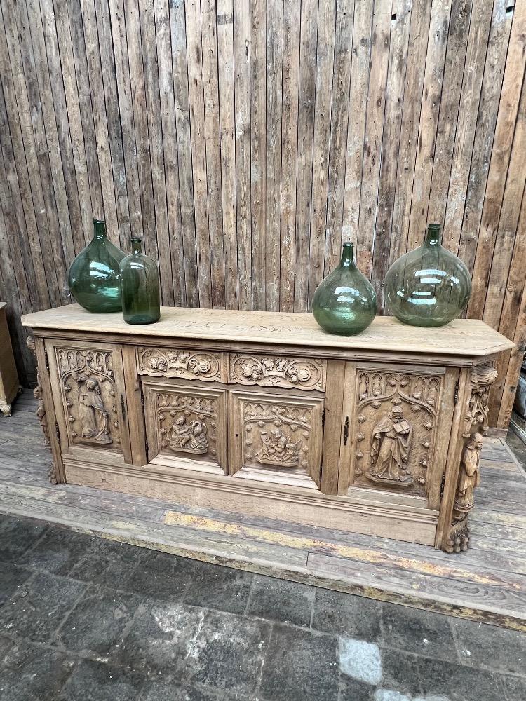 Neo-Gothic style buffet, early 20th century