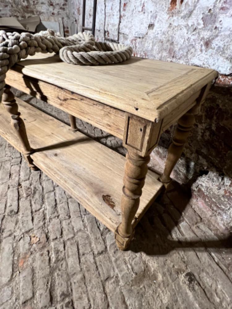 Oak store console, late 19th century