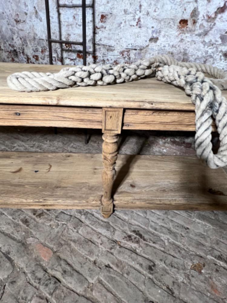 Oak store console, late 19th century