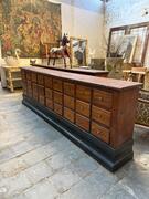 PAIR OF BANK OF DRAWERS, EARLY 19th CENTURY 