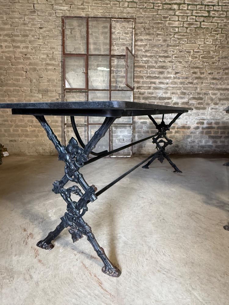 PAIR OF BISTRO TABLES, EARLY 20TH CENTURY