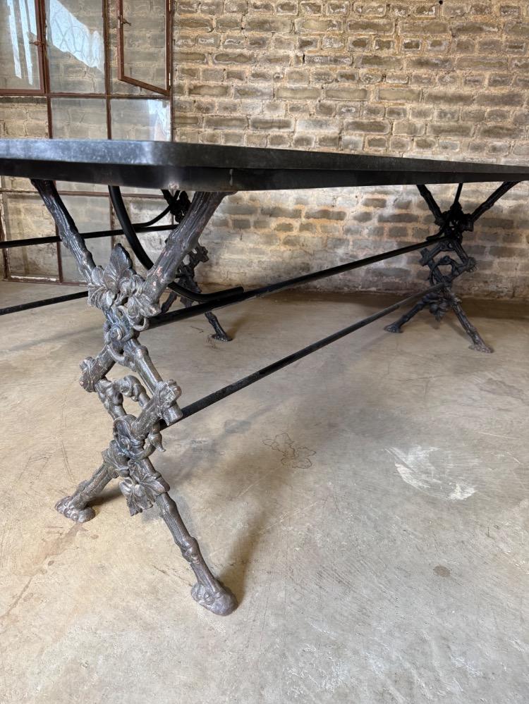 PAIR OF BISTRO TABLES, EARLY 20TH CENTURY