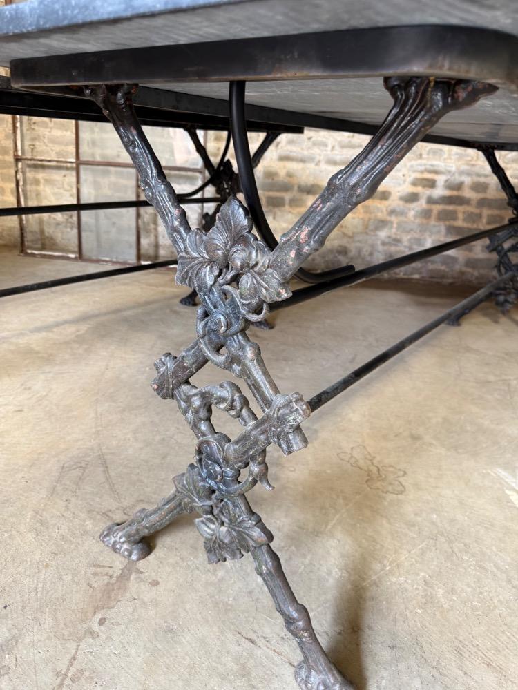 PAIR OF BISTRO TABLES, EARLY 20TH CENTURY