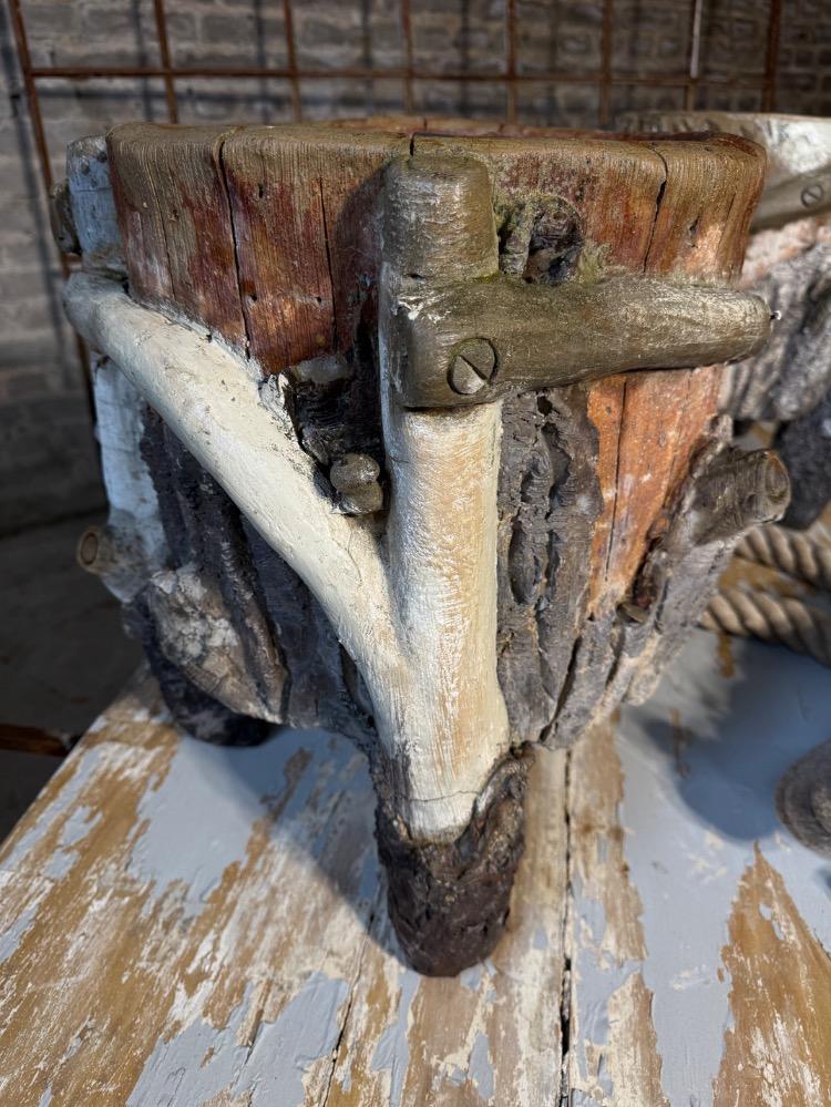 PAIR OF CONCRETE PLANTERS, EARLY 20TH CENTURY