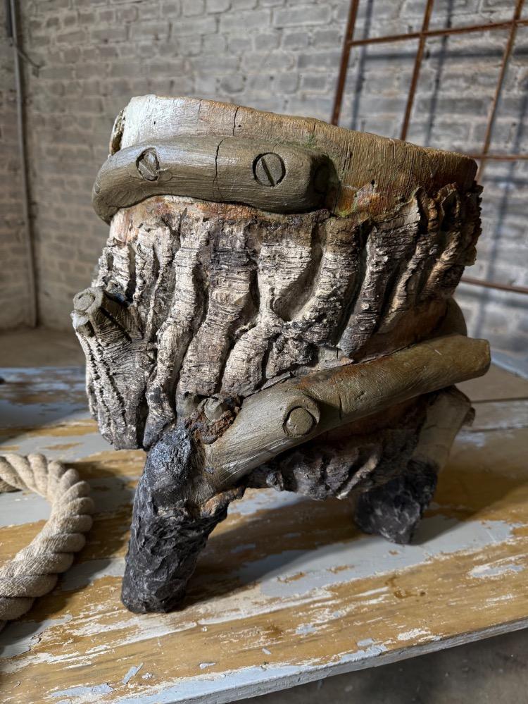 PAIR OF CONCRETE PLANTERS, EARLY 20TH CENTURY