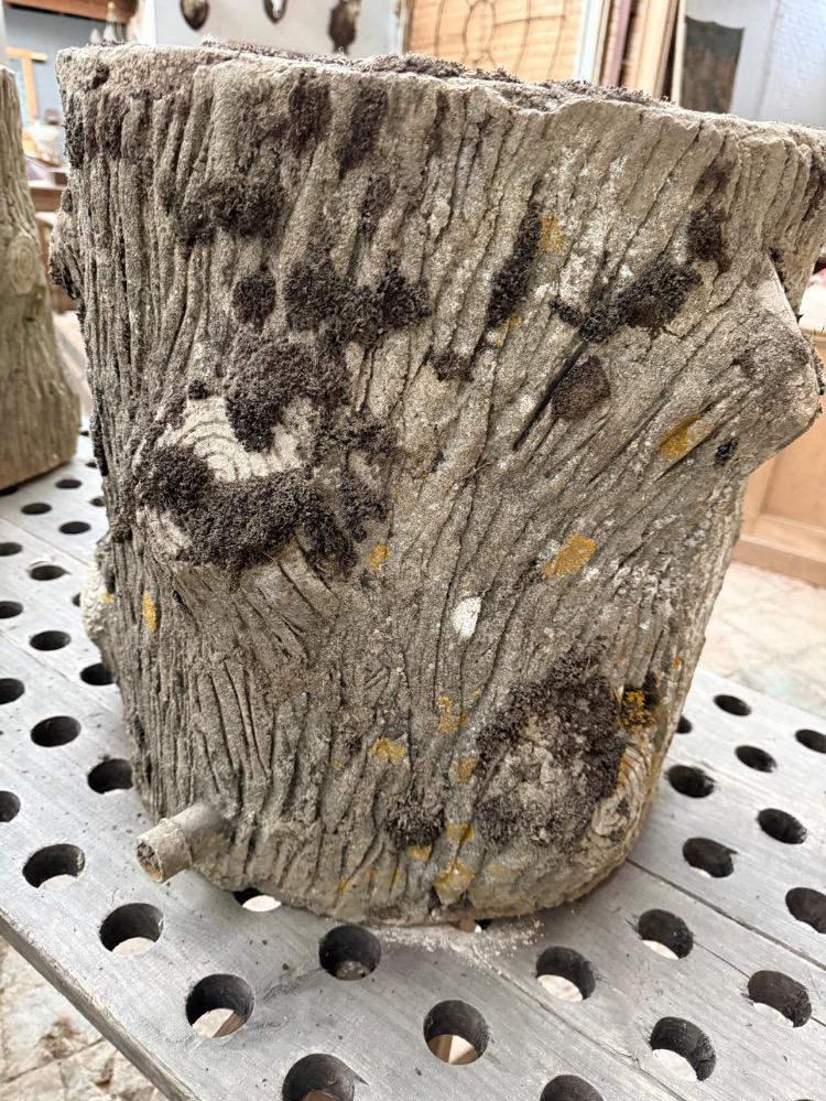 PAIR OF CONCRETE PLANTERS, EARLY 20TH CENTURY