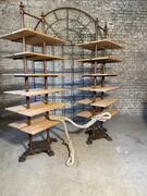 PAIR OF DISPLAY SHELVES, LATE 19TH CENTURY