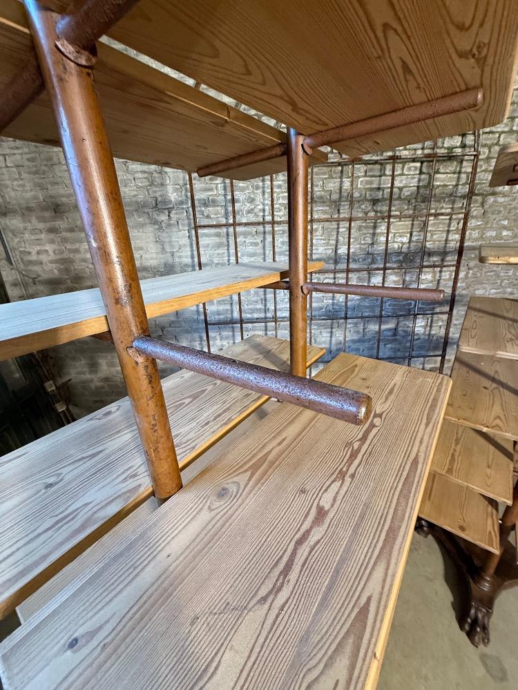 PAIR OF DISPLAY SHELVES, LATE 19TH CENTURY