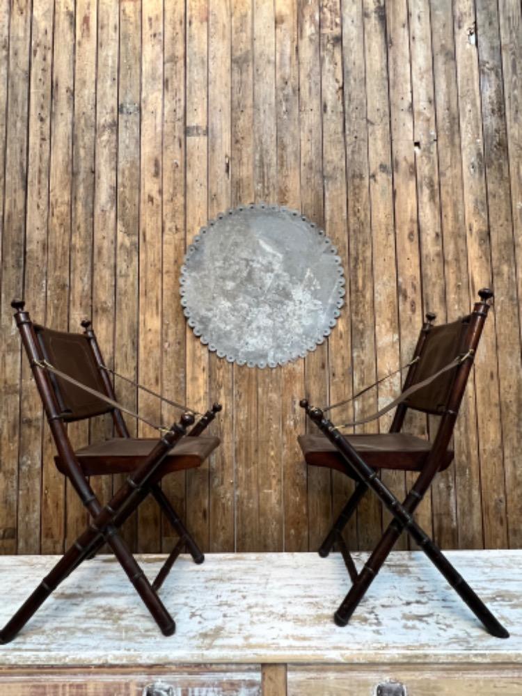 Pair of English armchairs, mid-20th century