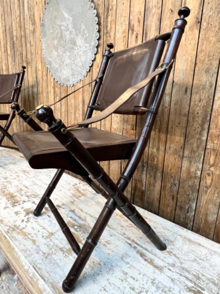 Pair of English armchairs, mid-20th century