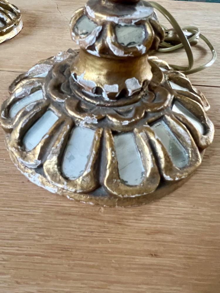 Pair of Italian lamps, circa 1970
