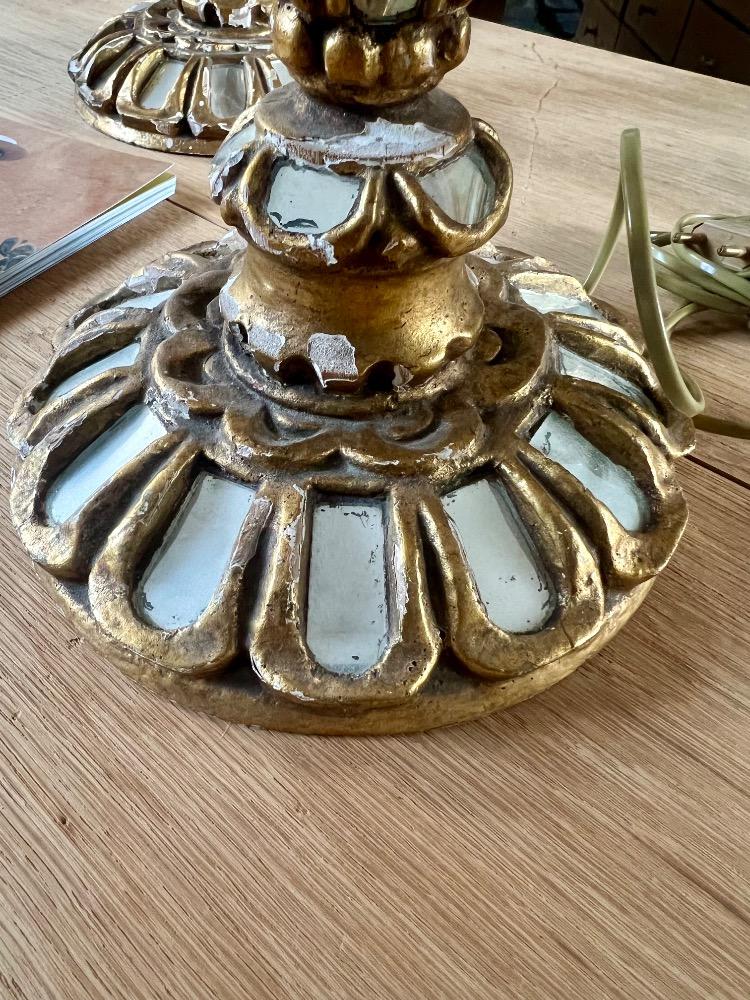 Pair of Italian lamps, circa 1970