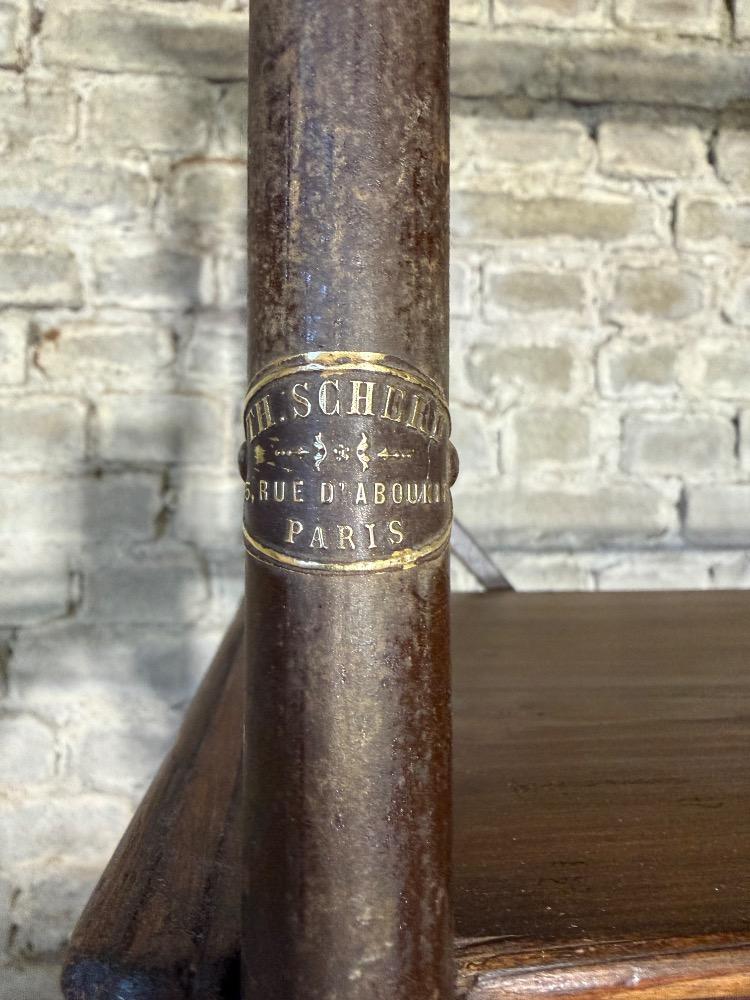 PAIR OF MODULAR SHELVES BY TH. SCHERF, LATE 19TH CENTURY