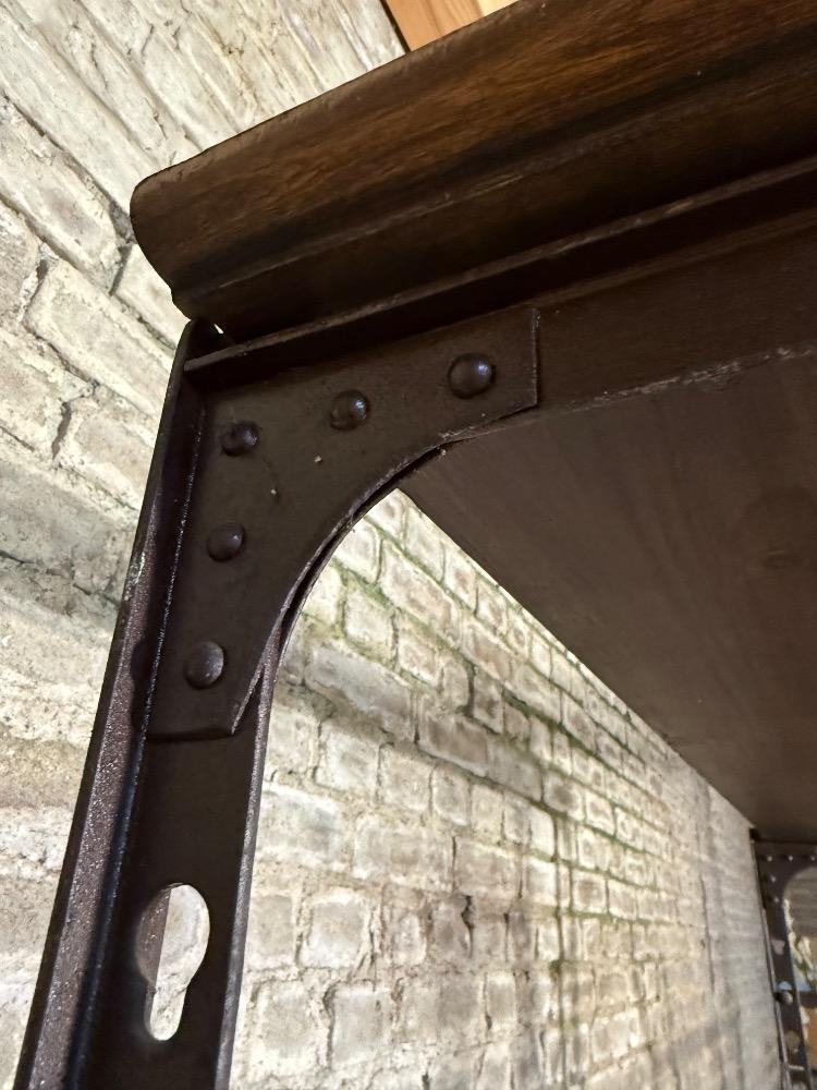 PAIR OF MODULAR SHELVES BY TH. SCHERF, LATE 19TH CENTURY