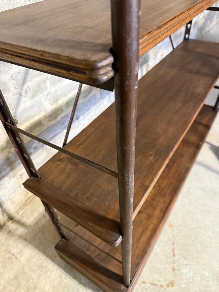 PAIR OF MODULAR SHELVES BY TH. SCHERF, LATE 19TH CENTURY