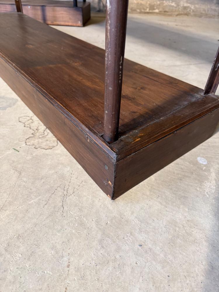 PAIR OF MODULAR SHELVES BY TH. SCHERF, LATE 19TH CENTURY