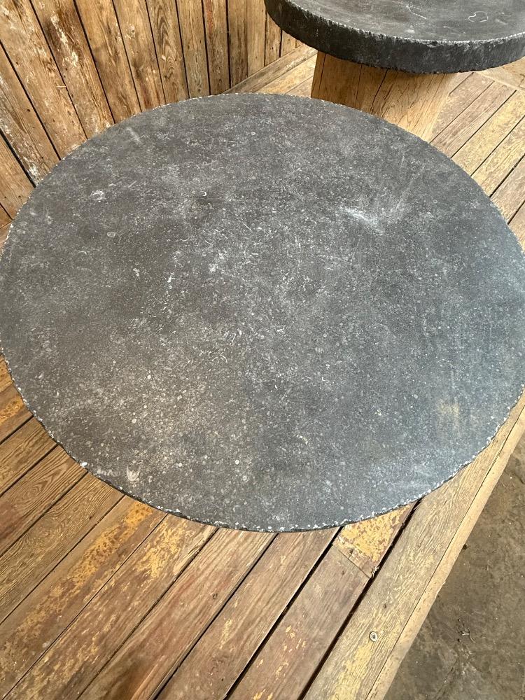Pair of primitive coffee table, 20th century 