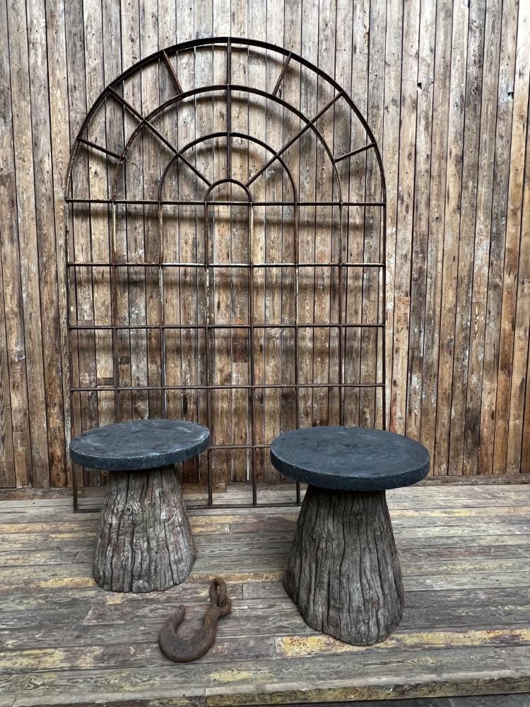 Pair of side tables, mid-20th century 
