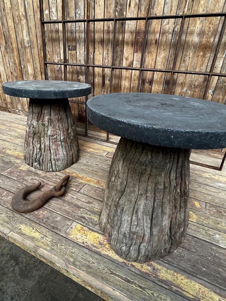 Pair of side tables, mid-20th century 