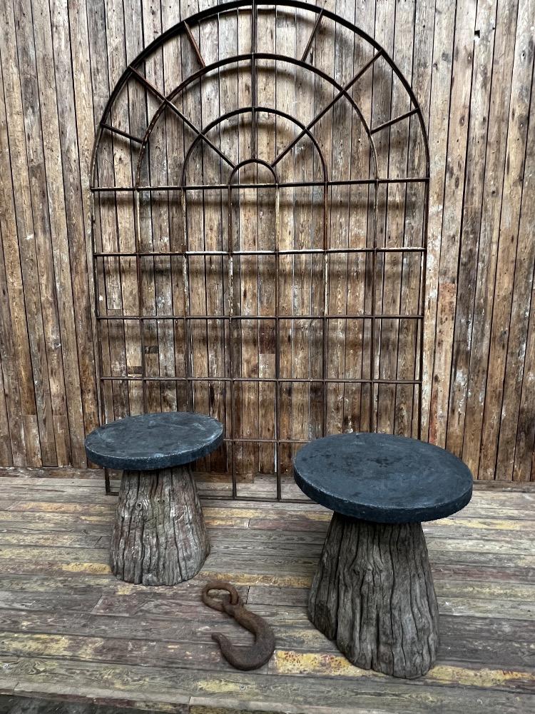 Pair of side tables, mid-20th century 