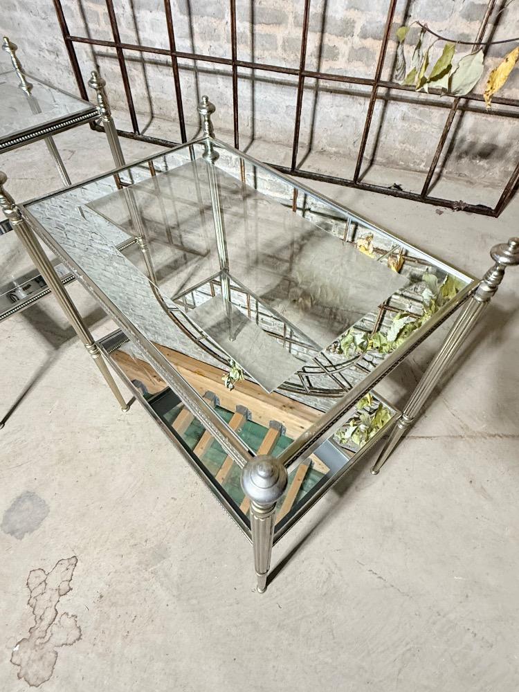 PAIR OF SIDE TABLES, MID-20TH CENTURY