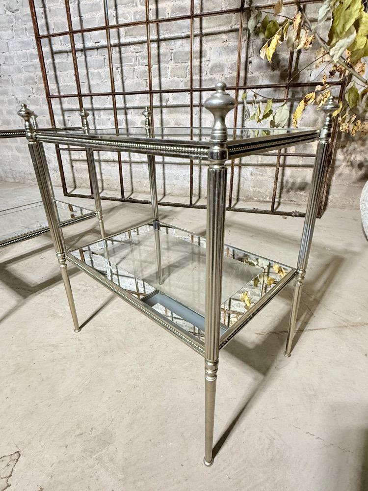 PAIR OF SIDE TABLES, MID-20TH CENTURY