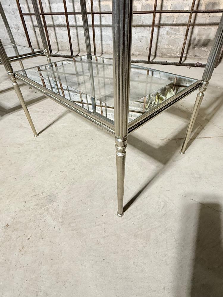 PAIR OF SIDE TABLES, MID-20TH CENTURY