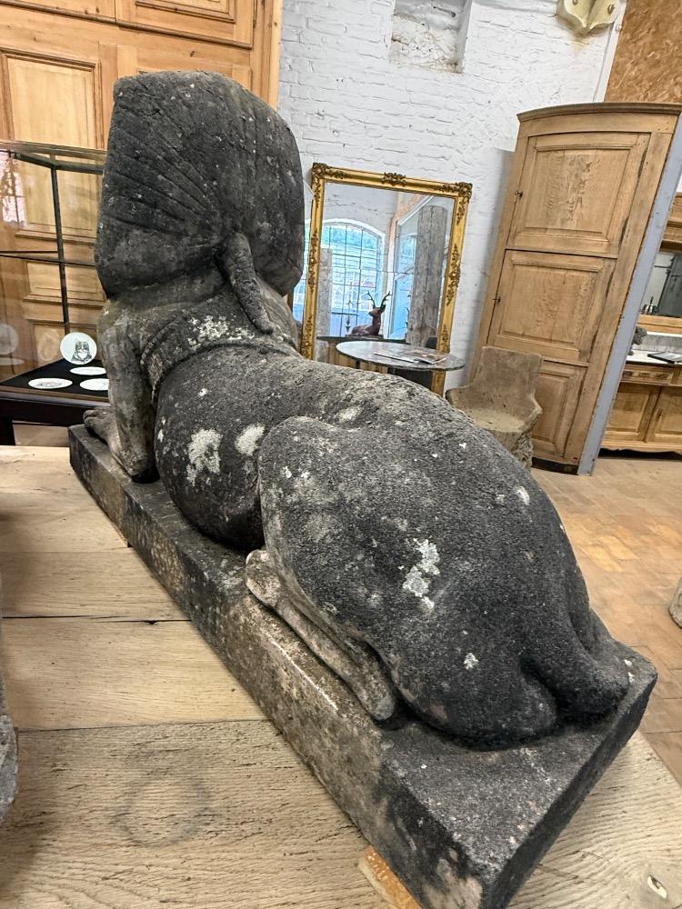 PAIR OF SPHINXES, EARLY 20TH CENTURY