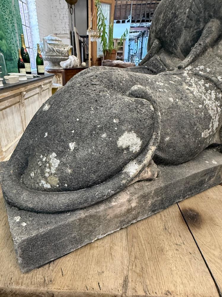 PAIR OF SPHINXES, EARLY 20TH CENTURY