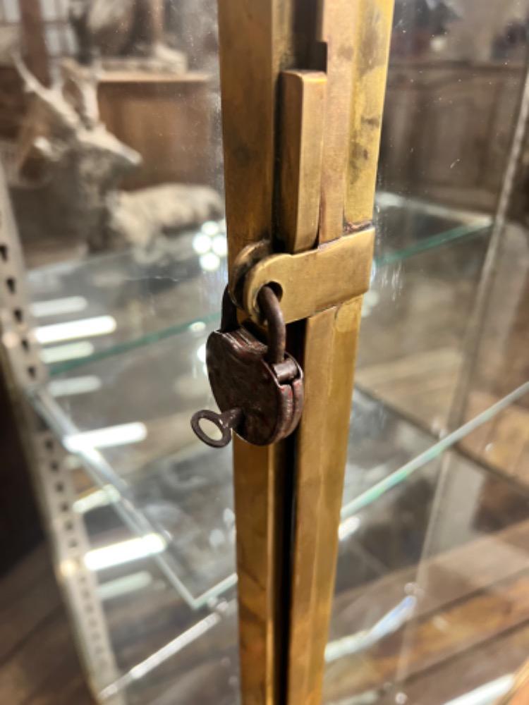 Pair of store display cases, early 20th century